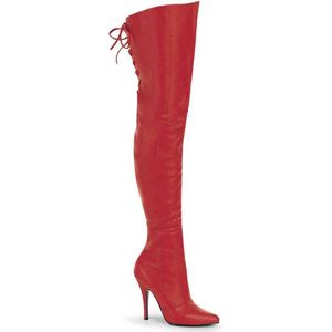 Pleaser - LEGEND-8899 Overknee laarzen - US 15 - 46 Shoes - Rood