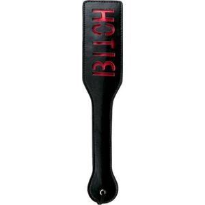 BDSM - Seksspeeltje - Paddle - Bitch - Kleur Zwart