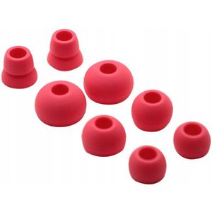 YIVO Premium oordopjes vervanging - 4,5 mm - rood