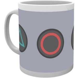 Merchandising PLAYSTATION - Mug - 300 ml - Buttons