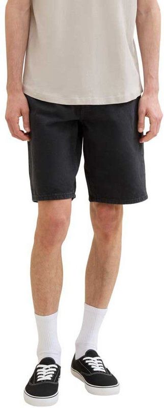 Tom Tailor 1040211 Loose Fit Korte Jeans Grijs S Man