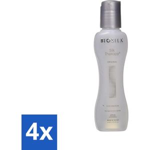 Biosilk - Haarserum - Silk Therapy - Original - 67ml - Voordeelverpakking - 4 stuks