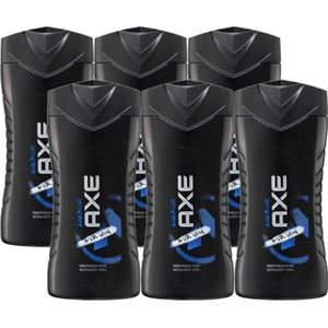 Axe Anarchy For Men - 250 ml - Douche Gel - 6 stuks - Voordeelverpakking