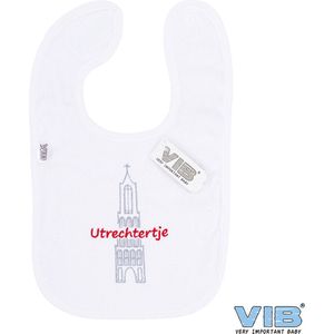 VIB® - Slabbetje Luxe velours - Utrechtertje - Babykleertjes - Baby cadeau