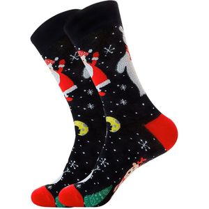 Kerstsokken - Sokken - Maat 40-46 - Kerstsok voor Dames, Heren en Kinderen - Kerstkleding - Kerst - Katoen - sok - kerstsok - cadeau - kerstboom - sokken kerst - sinterklaas cadeau - kerst cadeau - leuke sokken - Unisex