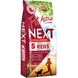 Fit Active NEXT 5 Reds - Hypoallergeen hondenvoer met Low Grain formule - voor volwassen honden van middelgrote tot grote rassen - 15kg
