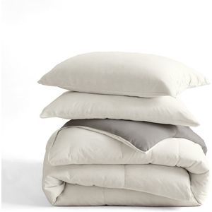 Dekbed - Wit - Katoen - 140x200 cm