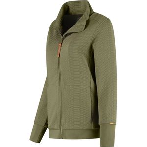 MGO Rosy Dames - Outdoorvest - Fleece - Sweat - Groen