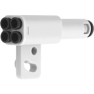 4-in-1 PTFE Adapter voor 3D Printers - Pijpuitbreidingspoort met AMS Connect