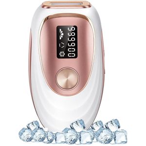 Laser Ontharingsapparaat - IPL Ontharing - Mannen & Vrouwen - Wit met Roze