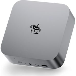 Beelink SER9 Mini-PC,AMD Ryzen 7 H255 (8Kernen/16Threads, 4,9GHz),32GB LPDDR5X 7500MHz 1TB PCIe4.0 x4 SSD,Mini-Computer met AMD Radeon 780M Drievoudige Weergave/USB4/WiFi6/BT5.2/2,5G/Huis/Gedrukte Kantoor/W11