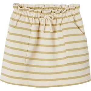 Fleece - Meisjesrok - Rood - Elastische Taille - 80% Katoen, 20% Polyester