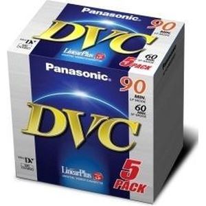 PANASONIC DVM 60/80 mini DV - Digital Video Cassette - 5 Pack