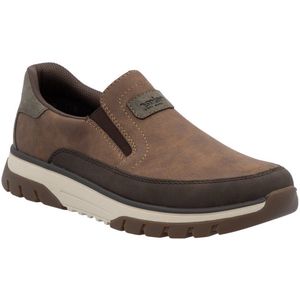 Rieker - Slip-on Sneakers - Bruin/donkerbruin