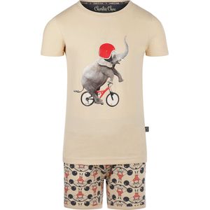 Charlie Choe - Girls Short Set - Cream - 110-116
