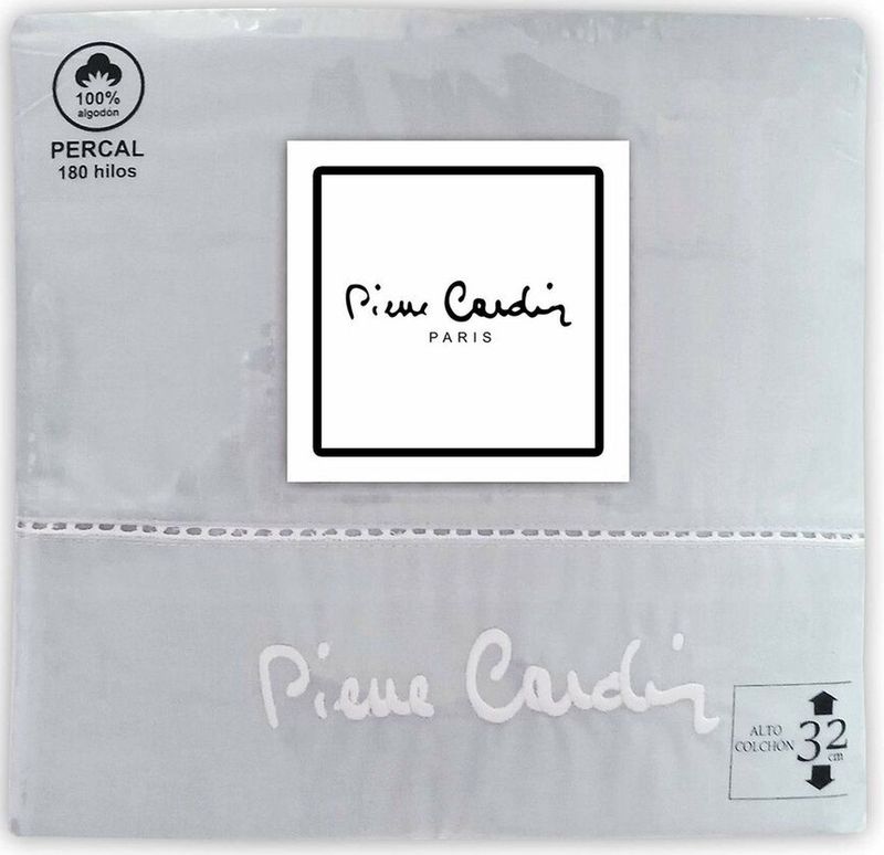 Pierre Cardin - ARCADIA - Set Beddengoed - Grijs - Bed van 105 - 3 Stuks