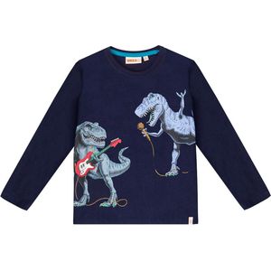 T-SHIRT MET PRINT VAN MUZIKALE DINO'S UBS.2