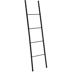 Handdoekladder - Handdoekladder Zwart - Badkamer Ladder