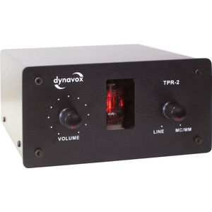Dynavox TPR-2 voorversterker Zwart audio-omzetter