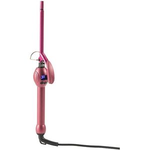 9 mm krultang, dunne krultang, professionele toermalijn keramische slanke 3/8 inch krultang voor lang kort haar, krultang voor vrouwen, mannen en kinderen, 110-240V EU-stekker (9 mm)