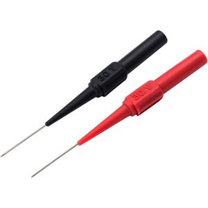 2 stuks 30V Auto Tip Probes Diagnostic Tools Multimeter Test Lead Extention Terug Piercing Naald Autotools Automotive Kit Machine