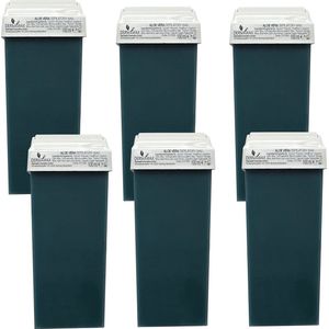 Aloe Vera Roll-On Waxset voor Zachte Ontharing – 6 Stuks – Ideaal voor Oksels, Benen en Meer – Voor Gevoelige Huid