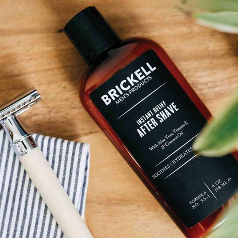 Brickell - Instant Relief Aftershave - After Shave - 118 ml - Alcoholvrij