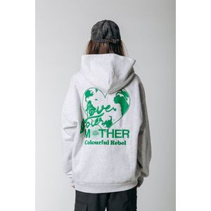 Colourful Rebel Mother Earth Oversized Hoodie - XS