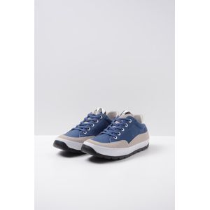 Wolky Sneakers Babati blauw canvas/suede