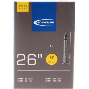 Schwalbe Binnenband Sv11 26 Inch (25-559/23-571) Fv 60 Mm