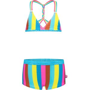 Meisjes bikini triangel - Boho streep