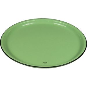 CABANAZ - bord, keramiek, PLATE-27, doorsnede 27 cm, groen