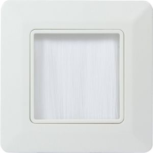 LogiLink Wandabdeckung für Kabelausgang/eingang 80x80mm