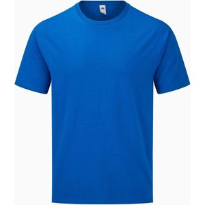 Fruit of the Loom Heren Iconic 165 Klassiek T-shirt (Koningsblauw)