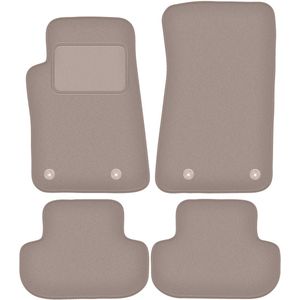 Beige velours vloermatten voor: Chevrolet Camaro V 0 (2006-2015)