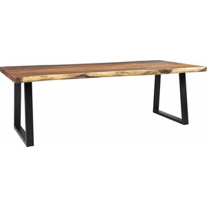 Woonexpress Eettafel Raja - Hout - Bruin - 240 x 78 x 100 cm (BxHxD)