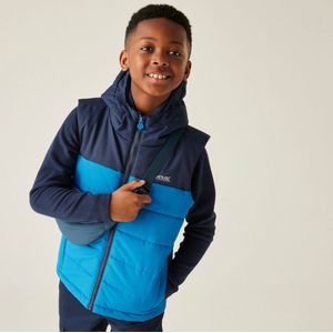 Lofthouse waterafstotende gilet bodywarmer met capuchon voor kinderen