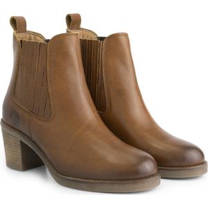 Travelin' Callac - Dames enkellaars met hak - Nette Leren Chelseaboots Vrouwen