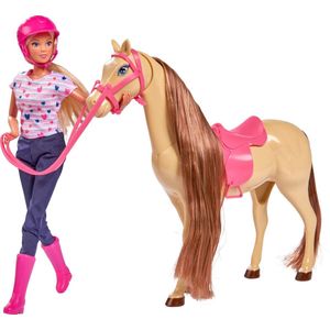 Simba - Steffi Love - Riding Trip - Pop met Paard - Paardrijden - 29 cm - vanaf 3 jaar