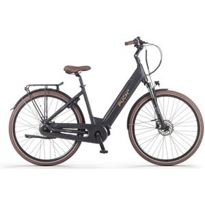 PUCH E-Dance S N7 Elektrische Fiets – E-bike – Lage Instap - Framemaat 48 - Uitneembare Accu - 28 Inch - 250W Ananda Middenmotor - 100 km Actieradius - Matt Black