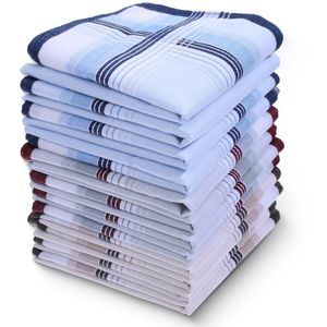 Zakdoeken - 12-pack - Katoenen Zakdoeken voor Heren - 40 x 40 cm - Diverse Kleuren