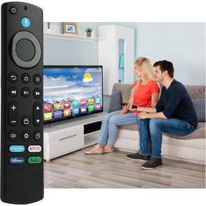 Vervangende Stembediening voor Smart TV - Universele Controle met Stembesturing - Geschikt voor Slimme Televisies - Batterij Niet Inbegrepen