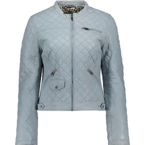Donders Jas Leather Jacket 57527 Kit 143 Dames Maat - 44