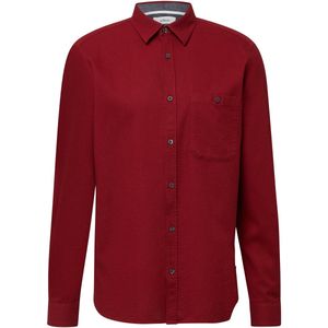 Overhemd - Geruwd Katoenen Piqué - Lichtgewicht - Normale Pasvorm