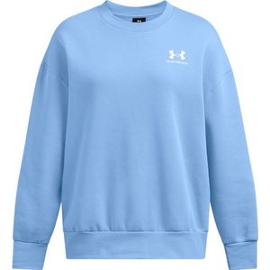 Under Armour Damen T-Shirt Ua Icon Fleece Os Crew Horizon Blue 465-S (US SM)