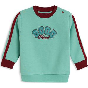 4PRESIDENT Sweater meisjes - Light Blue - Maat 74 - Meisjes trui