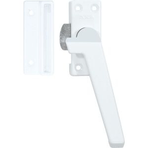 AXA - Model 3302 - Raamkruk - Niet Afsluitbaar - Aluminium Wit