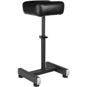 Pro Ink Ergonomische Pedicure-Manicure Kruk Tatoeage Voetsteun Verstelbare Voetenbank Zwart voor Salons/Spa/Tattooshop - Universeel 42-58 cm