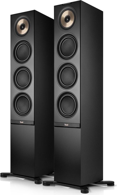 Teufel - STEREO L 2 - Vloerstaande Speakers - Zwart - Wifi, Bluetooth