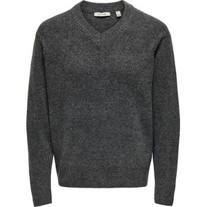 ONLY&SONS - ONSMOVE RLX BRUSHED V-NECK KNIT - Heren - Gebreide truien